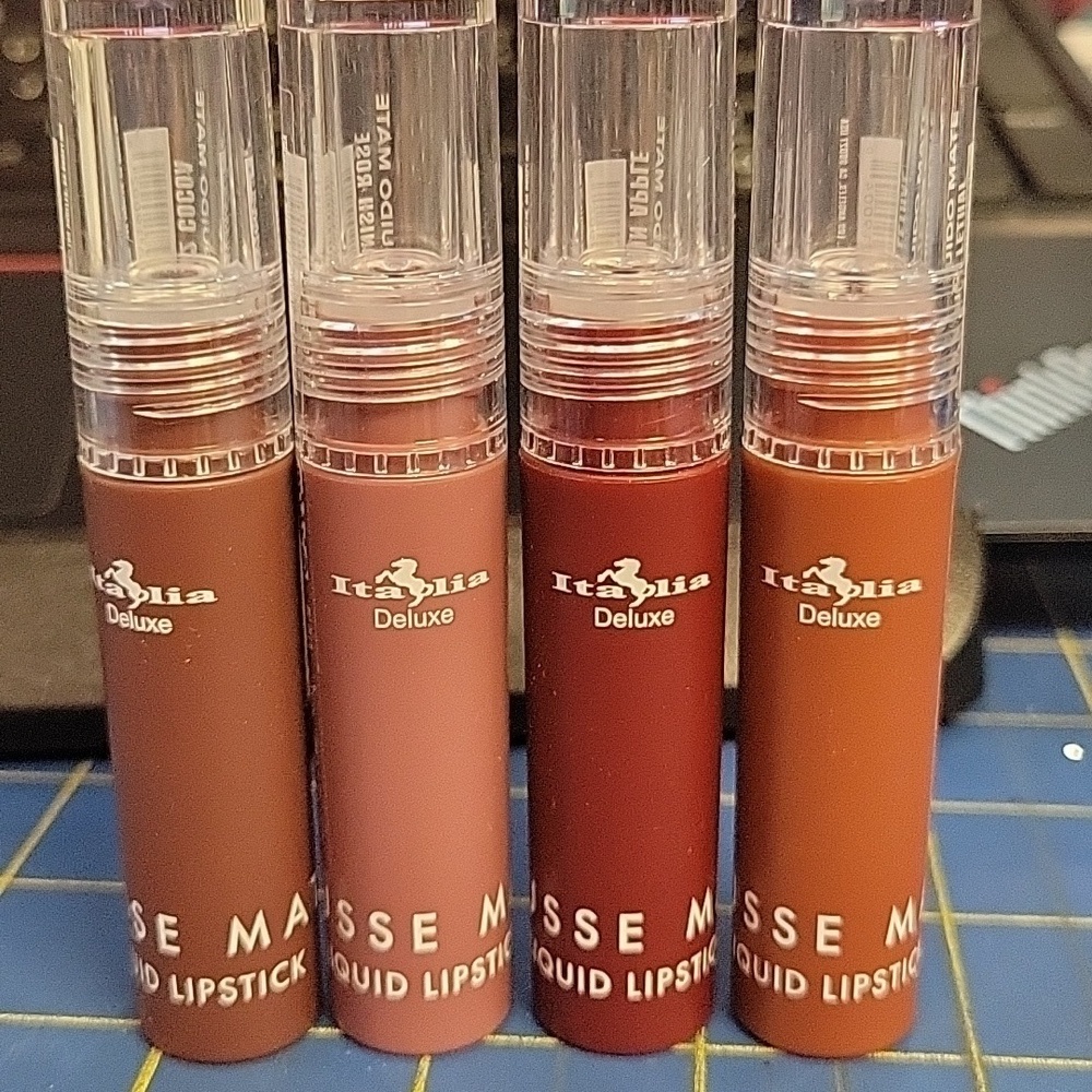Italia Deluxe Mousse Matte Liquid Lipsticks Set of 4